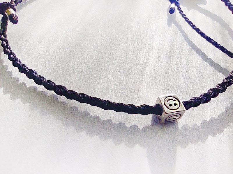 Women's Cord Bracelet Braided Rope Knot Bracelet Lucky Etsy