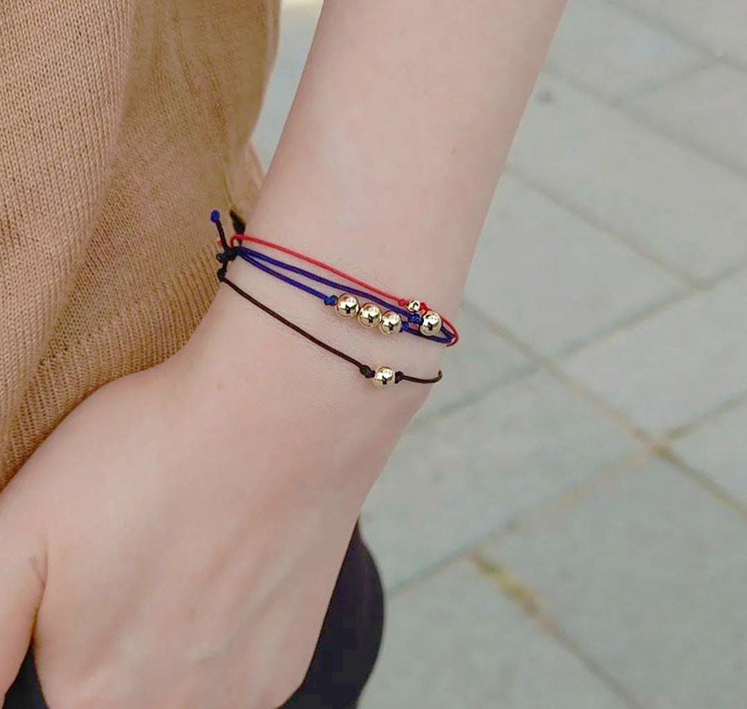 Bracelet minimaliste pour femmes bracelet String bracelet Etsy France