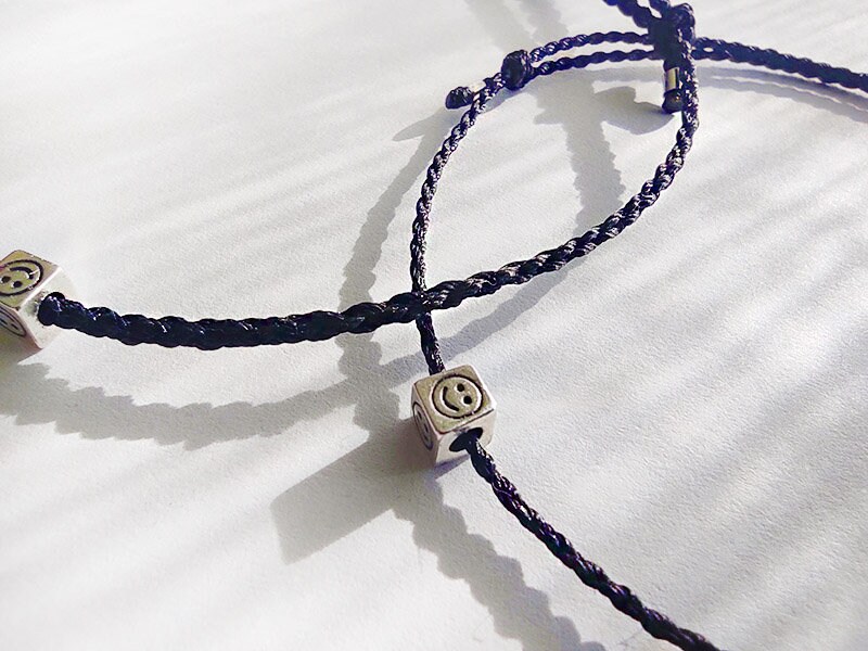 Women's Cord Bracelet Braided Rope Knot Bracelet Lucky Etsy