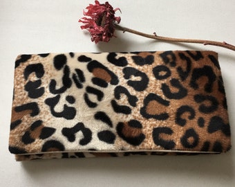 Bag with Handle Purse Large Aqua Faux Fur Wristlet Medium Small Clutch