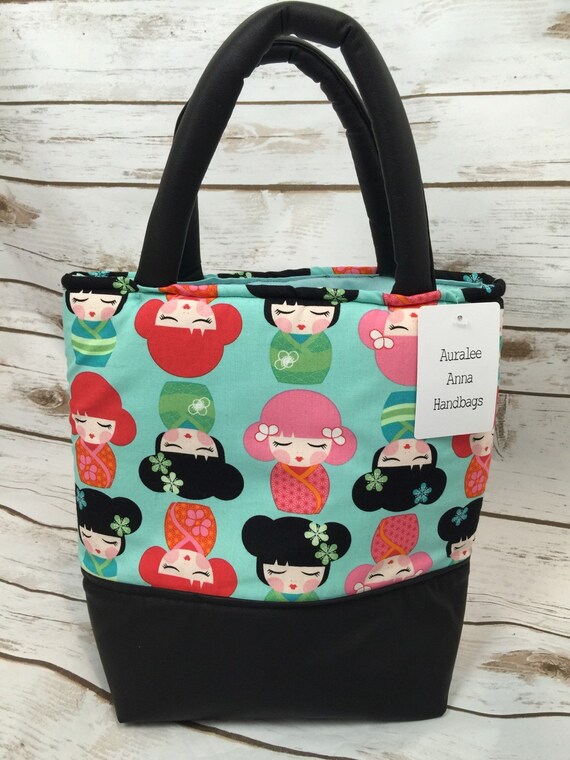 mini tote lunch bag