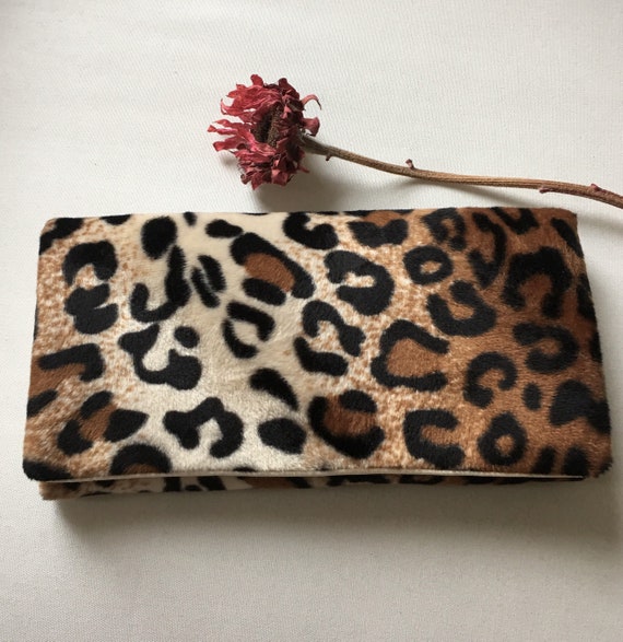 leopard print clutch