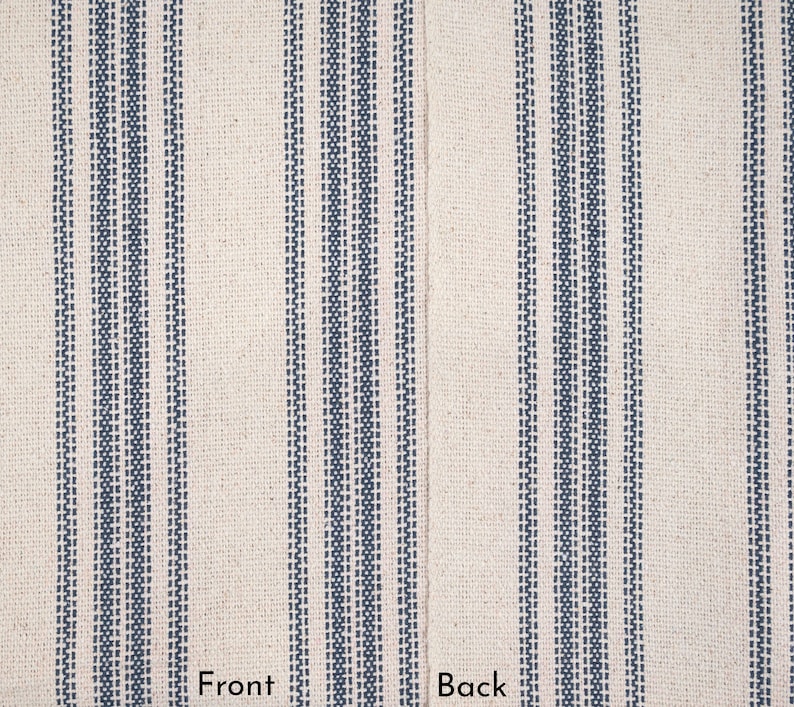 front and back view of the fabric. both sides look the same