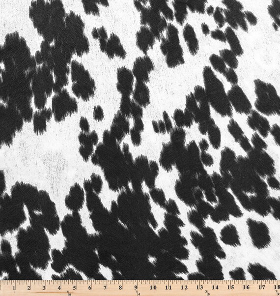 Udder Madness Domino Black Faux Cowhide Hair on Hide Velvety - Etsy Udder Madness Domino Black Faux Cowhide Hair on Hide Velvety - Etsy
