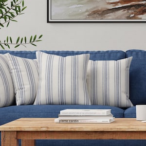 grain sack pillow examples