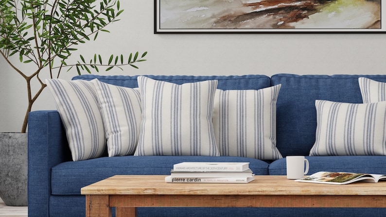 grain sack pillow examples