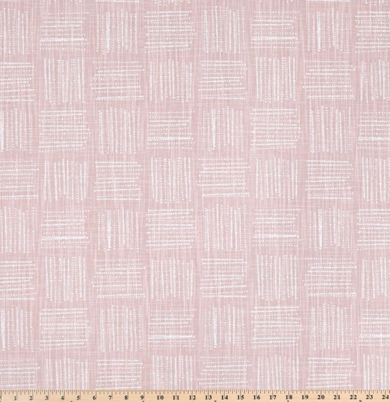 Premier Prints Brave Blush Slub Canvas | By the Yard  | Pink Light Pink Blush Pink