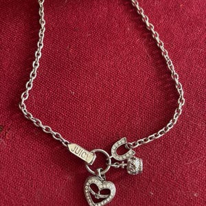 Vintage Juicy Couture Charm Necklace