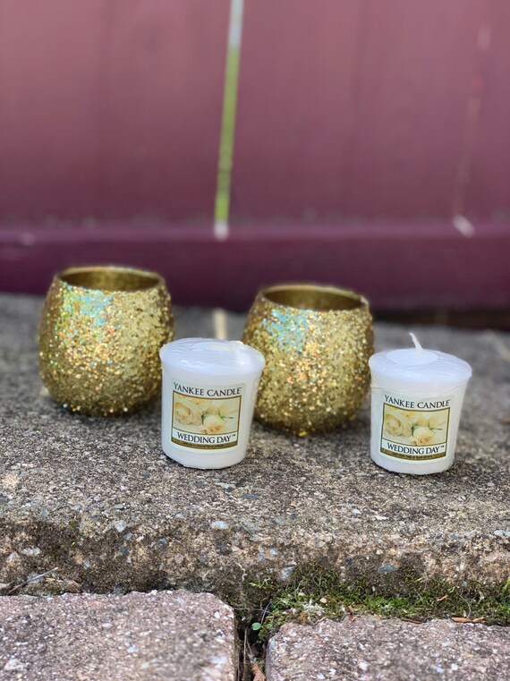 Glitter Sparkle Votive Tea Light Glass Holder Party Sparkle Il_570xn