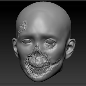BJD Zombie head