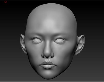 BJD head: Bokkie