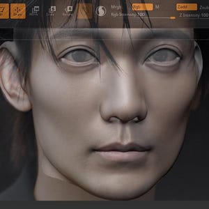 Minimee bjd head Liang Yong