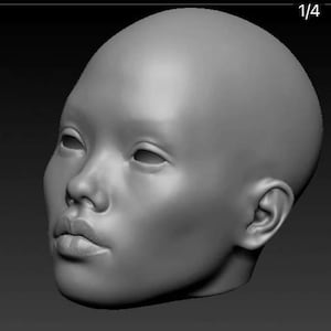 BJD head Mila