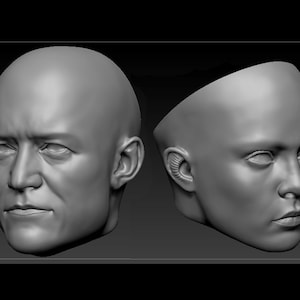 BJD custom minimee heads