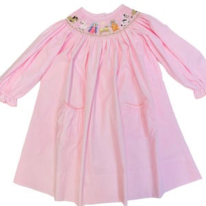 smocked nativity christmas dress Lil Cactus Baby Dress  Green Velvet Nativity Smocked Dress 3T, Outfit, Cotton