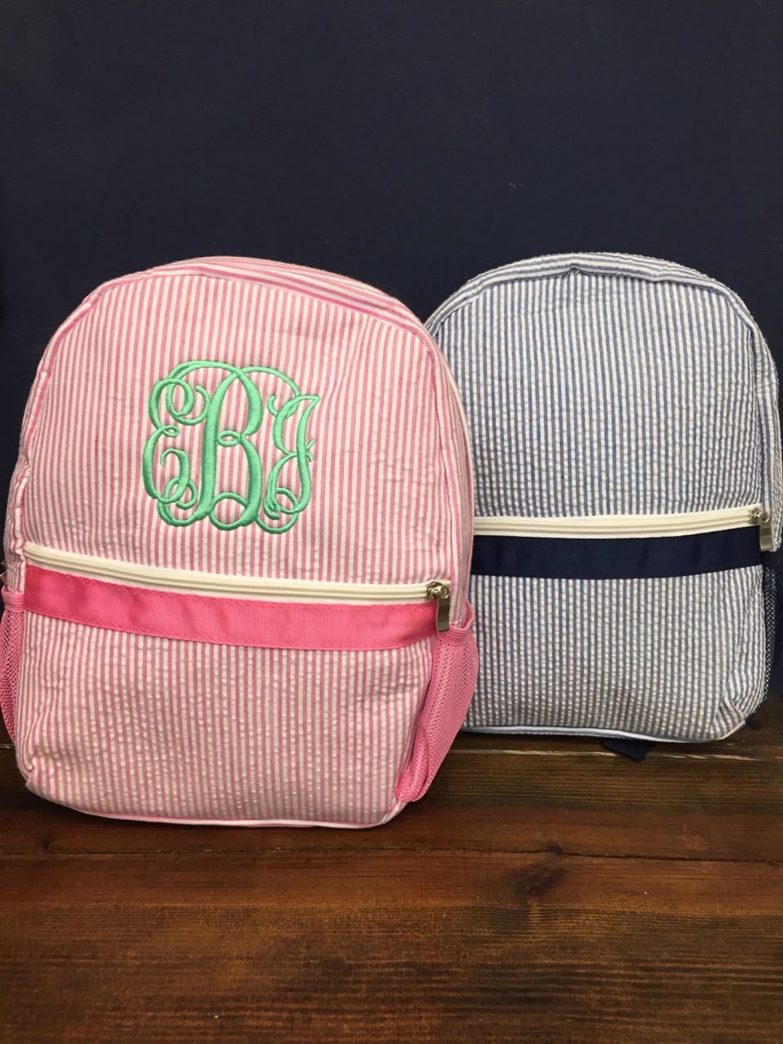 Monogrammed Backpacks Etsy