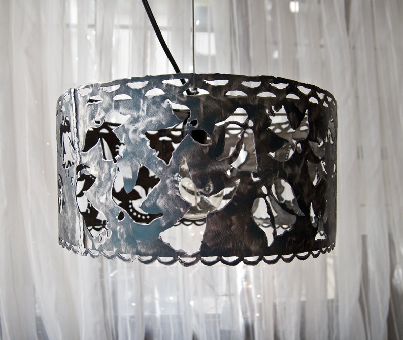 Unique Lamp design metal hanging lamp pendant lamp iron ANGELS Etsy