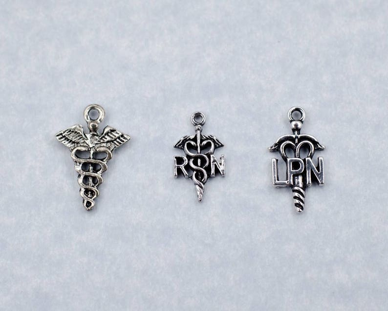 Custom Engraved Nurse Charm Bracelet Jewelry Personalized Gift for Nurse Graduation Gift Hand Stamped RN LPN Nursing is a Work of Heart
