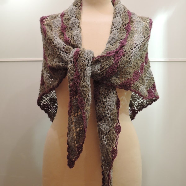 Crochet shawl