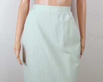 Striped Pencil Skirt - Etsy