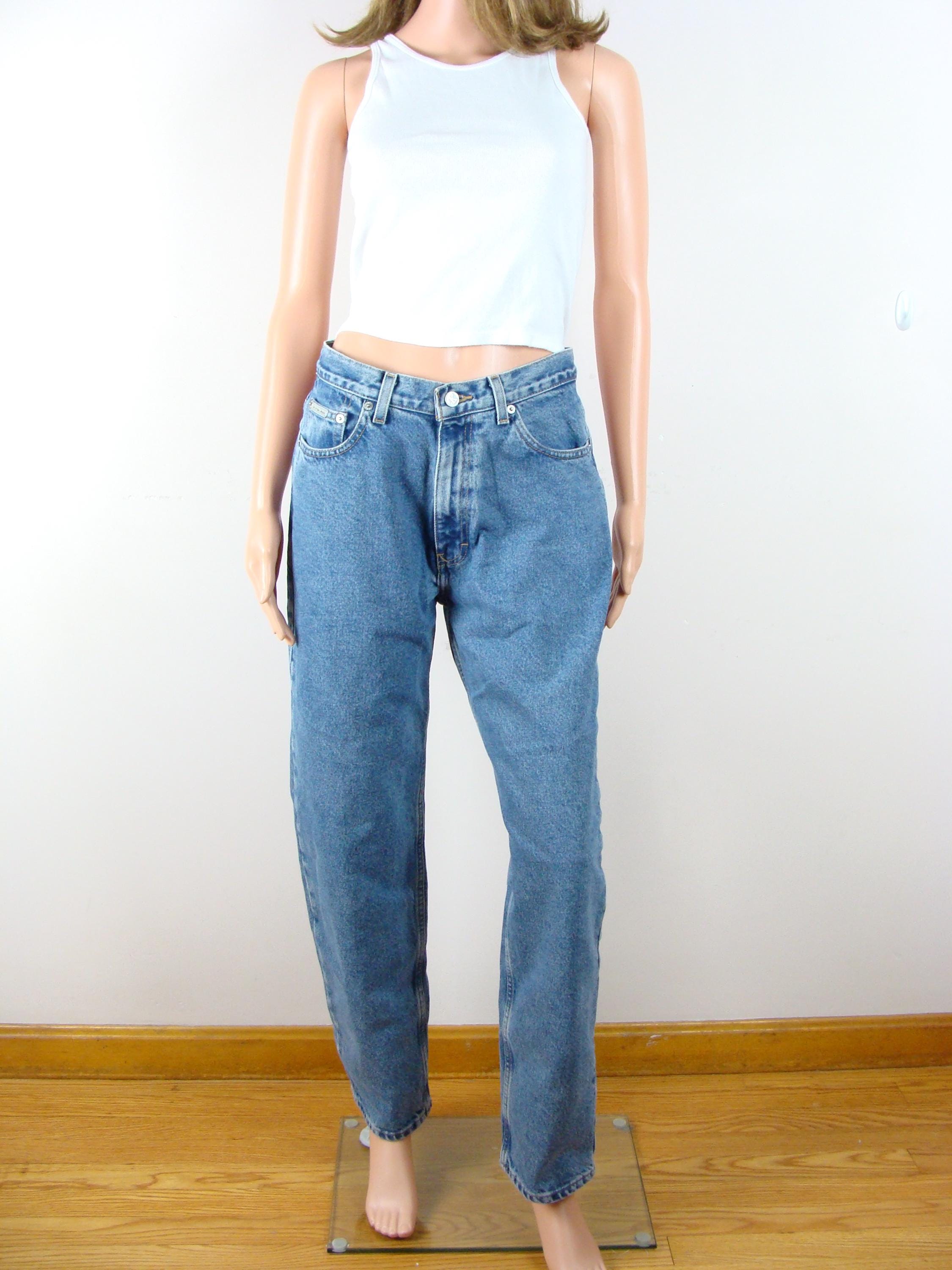 Vintage Calvin Klein Jeans 90s CK Easy Fit Jean Double Stone