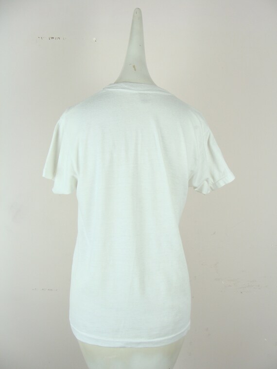 Vintage T-Shirt 80s Paper Thin Single Stitch Fami… - image 8