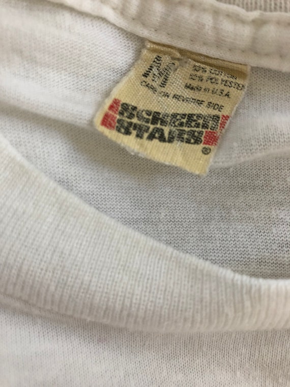 Vintage T-Shirt 80s Paper Thin Single Stitch Fami… - image 9