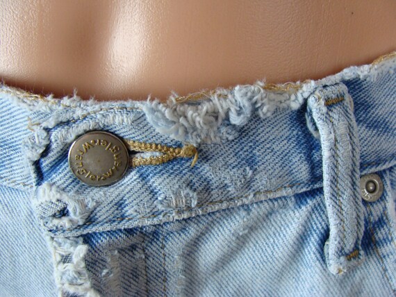 Vintage Distressed Jeans 90s Wrangler Relaxed Fit… - image 3