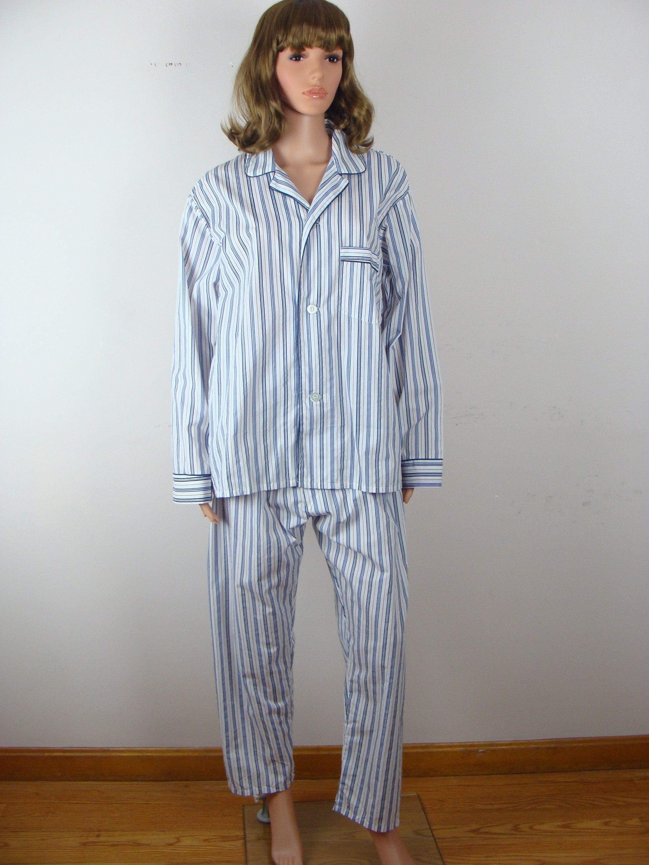 Traditional striped pyjamas hotsell