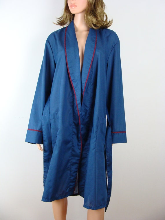 Vintage Men's Robe 70s JC Penny Lightweight Robe Dres… Gem