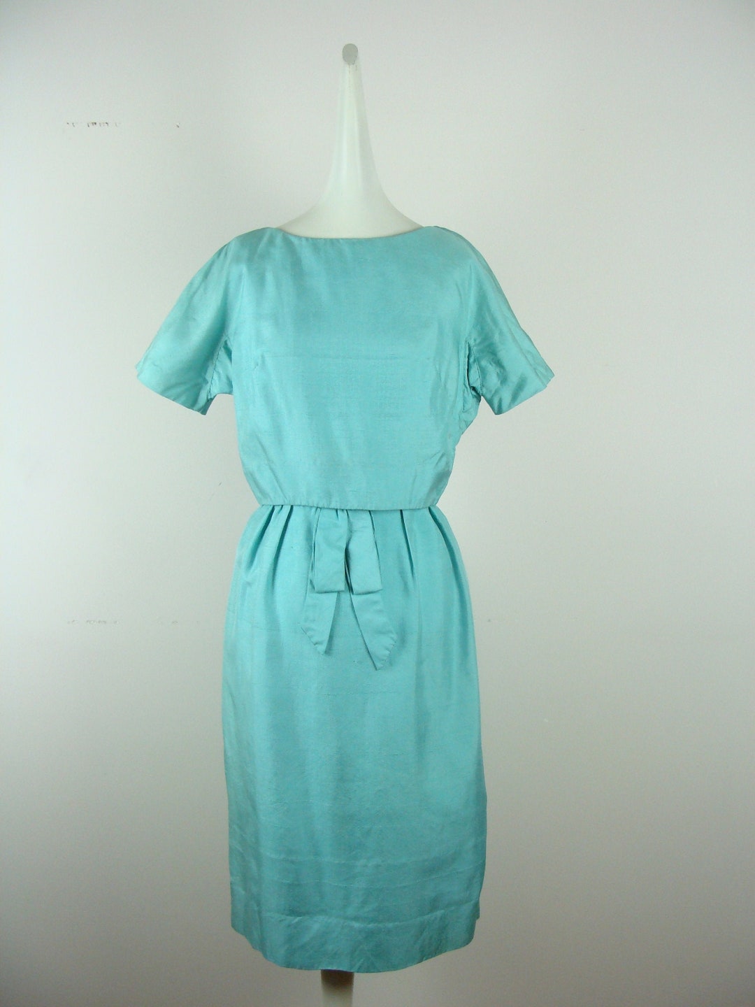 Vintage Sheath Dress 50s Classic Chic Mad Men Style Pin up - Etsy