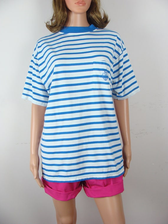 Striped t shirt clearance 90s