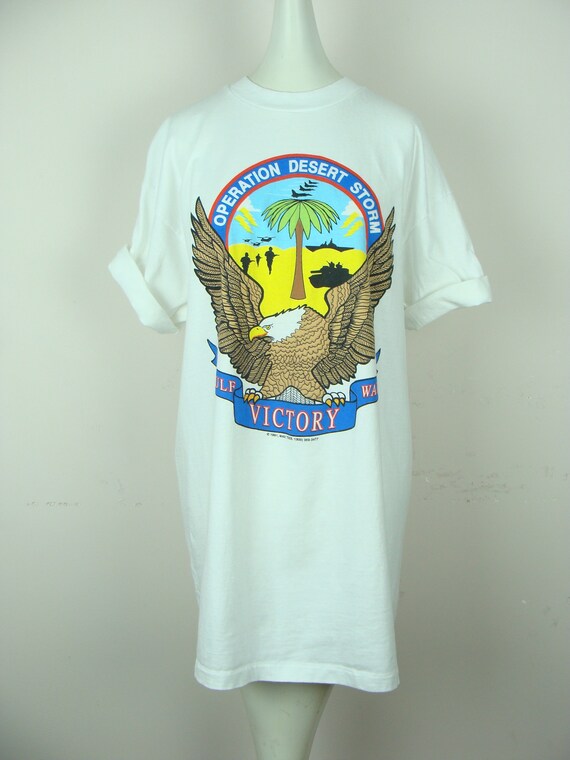 Vintage desert storm t shirt Clearance