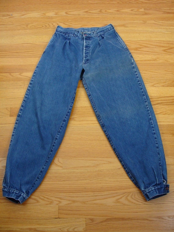 Vintage Jeans Balloon Leg 80s High 