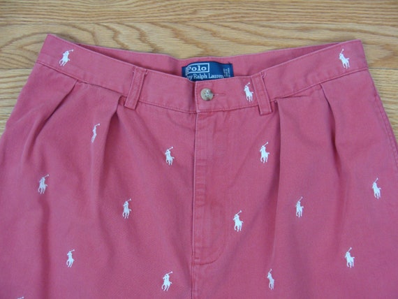 Vintage Polo Ralph Lauren Shorts, 90s Embroidered… - image 4