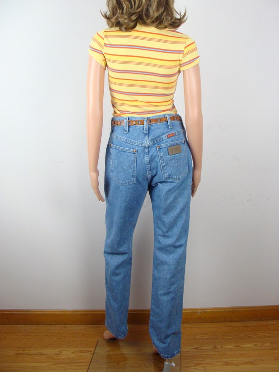 Vintage Wrangler Jeans Y2K Light Wash High Waisted