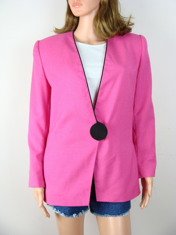 80's shoulder cheap pad jacket