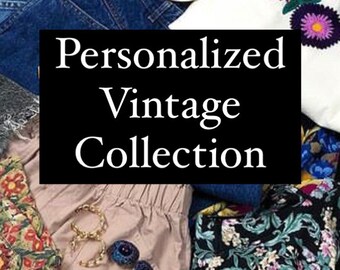 Personalized Vintage Collection | Curated Style Bundle | Wardrobe Capsule