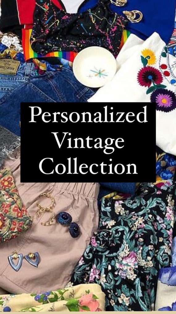 Personalized Vintage Collection | Curated Style Bu