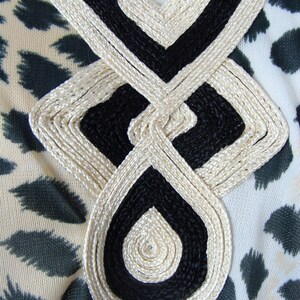 648 Cheetah print new kaftan design