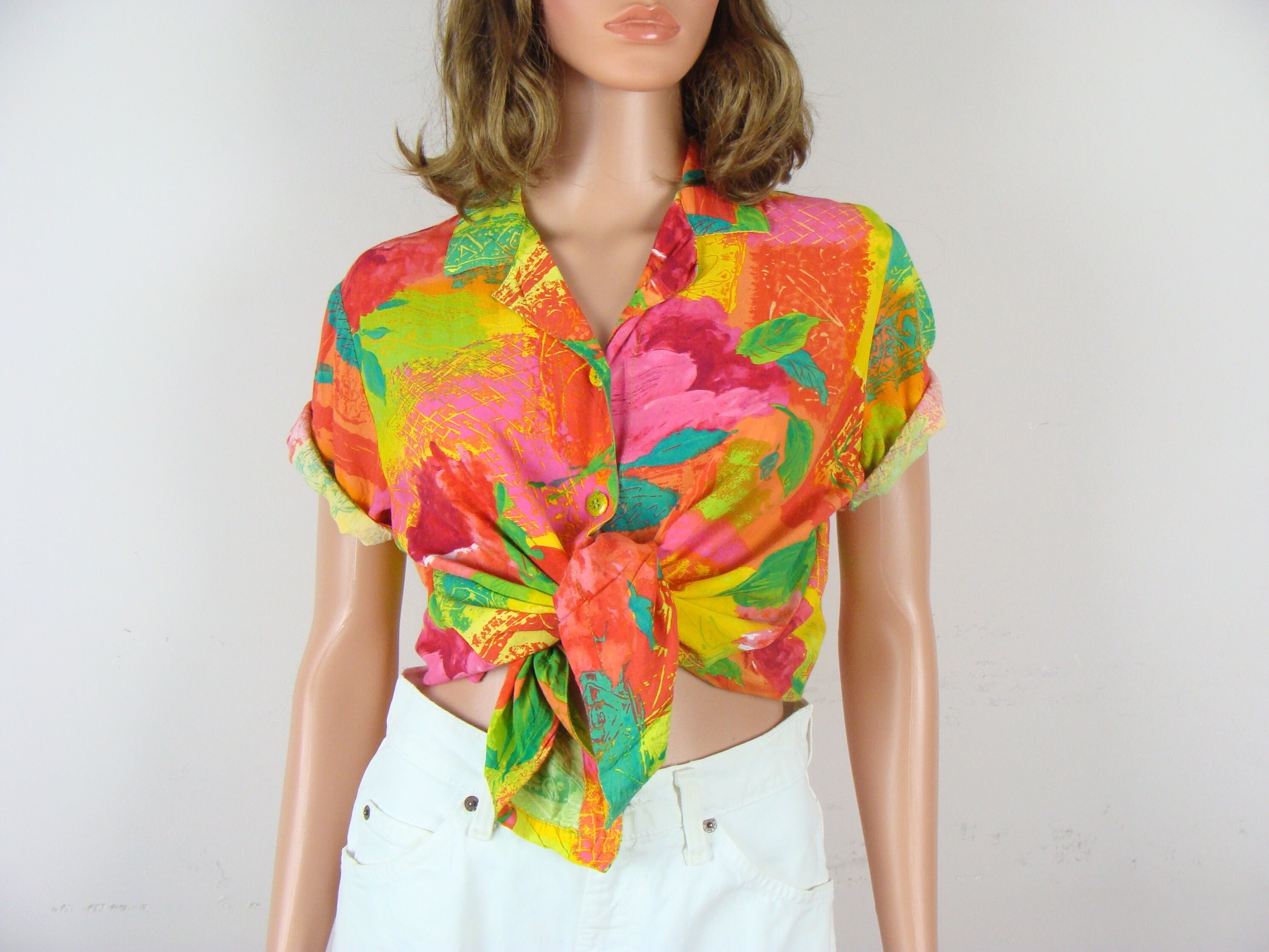 90s Jams World Shirt Vintage Hawaiian 