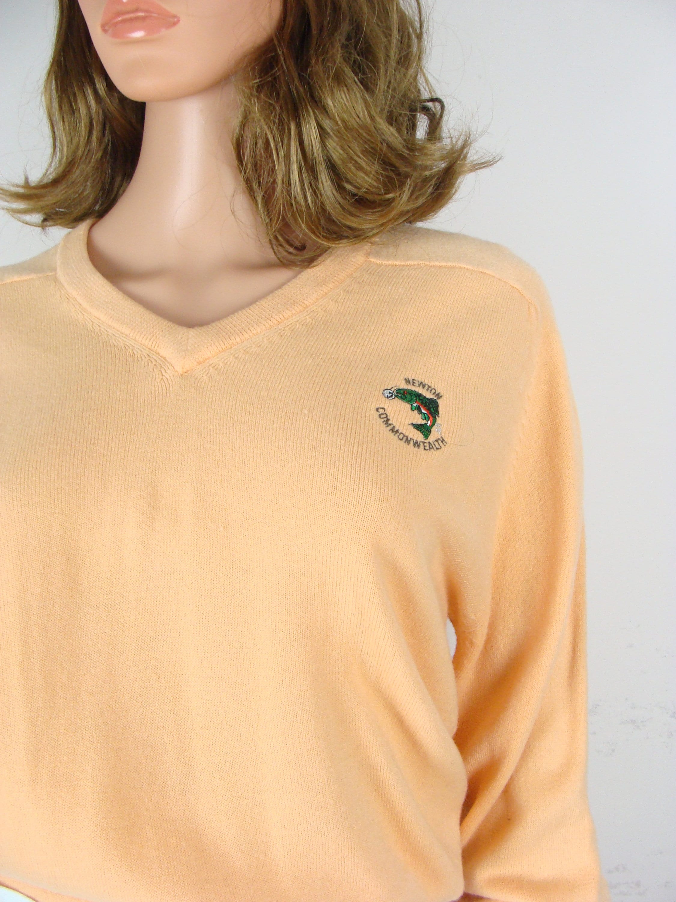 Vintage Pullover Sweater 80s Super Soft La Mode Active