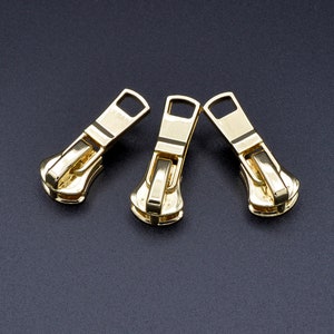 2x Zipper Puller Zipper Puller Fastener Zipper Replacement Metal