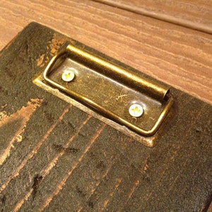 Antique Style Brass Clipboard Clip on Menu Clipboard