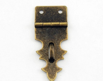 Antique Hasp - Hasp Lock - Rustic Style Hasp - Old Fashion Hasp - Box Hasp - Metal Hasp