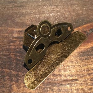 Antique Brass style clipboard Clip