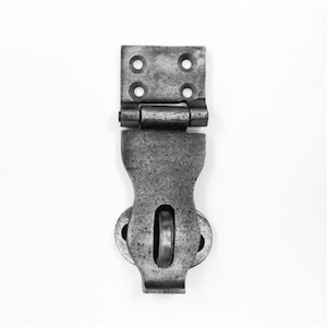 Antique Style Latch - Antique Style Hasp - Iron Trunk Latch - Large Aged Hasp - Antique Style Hardware