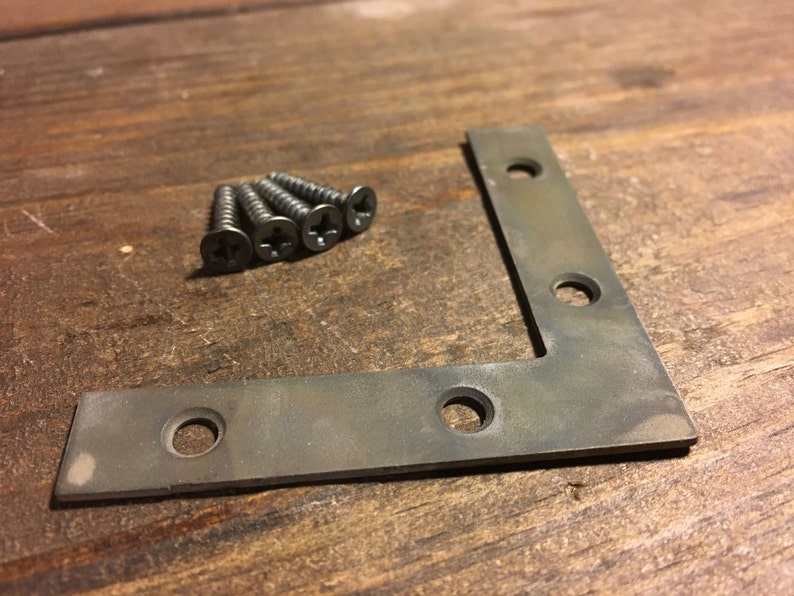 black flat corner braces black flat corner braces