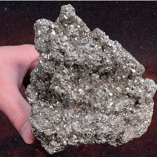 High Quality Pyrite Rough Specimen Healing Crystal BEACON OF SUNSHINE