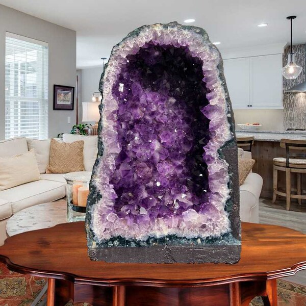 Amethyst Geode Cathedral 14.00 VERY High Quality dag-53